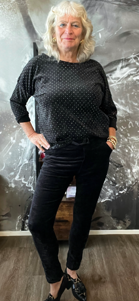 Fashion trends top zwart