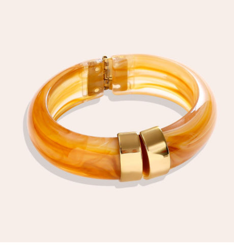 Ronde grove RVS armband