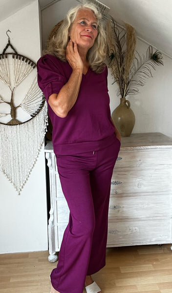 Chastar comfy broek magenta