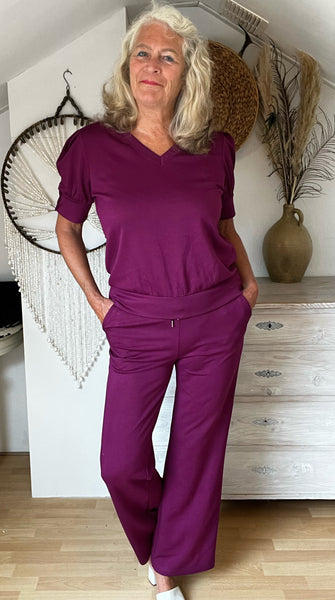 Chastar comfy broek magenta