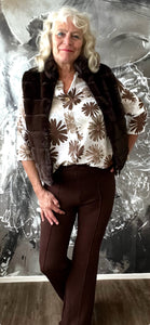Nayyar body warmer bruin