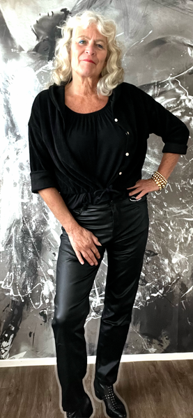 Fashion trends kort rib vestje