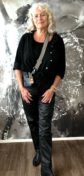 Fashion trends kort rib vestje