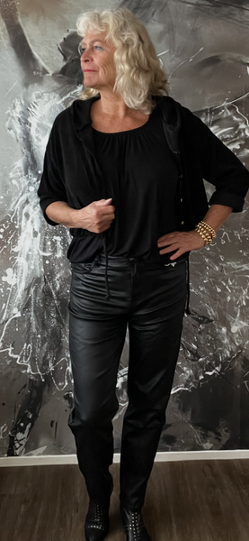 Fashion trends kort rib vestje