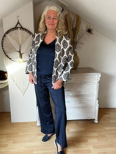 Fashion trends travel broek blauw