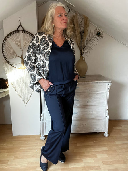 Fashion trends travel broek blauw