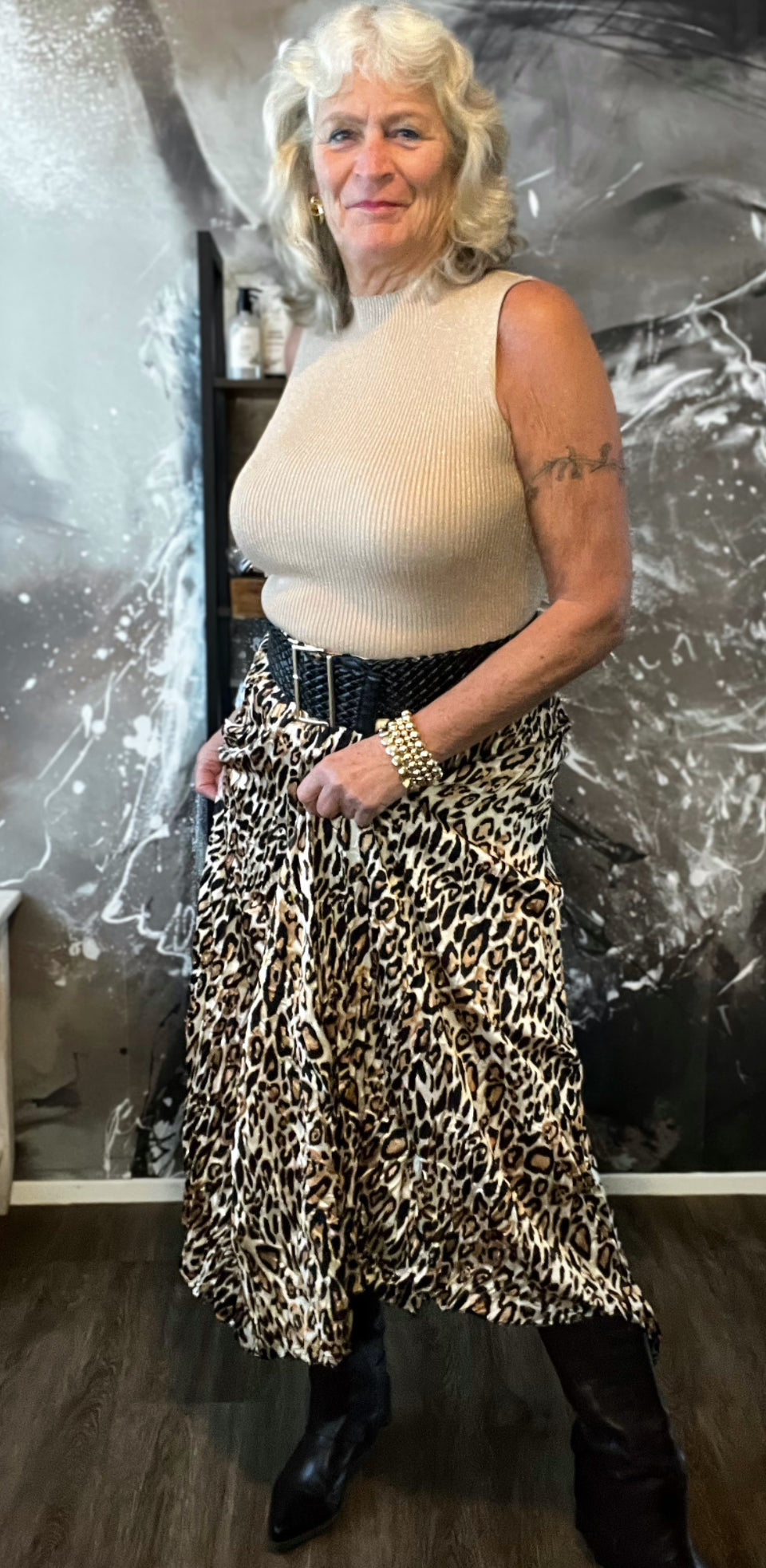 Fashion trends panter rok