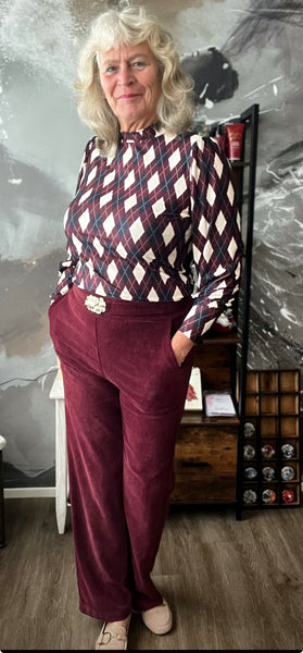 Chastar soft turtle eva Bordeaux rood