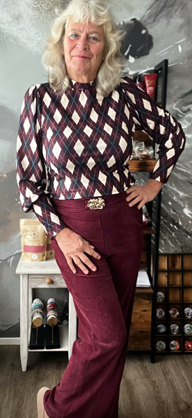 Chastar soft turtle eva Bordeaux rood