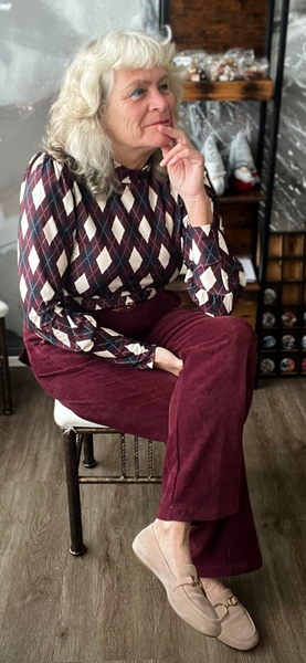 Chastar soft turtle eva Bordeaux rood