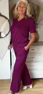 Chastar comfy broek magenta