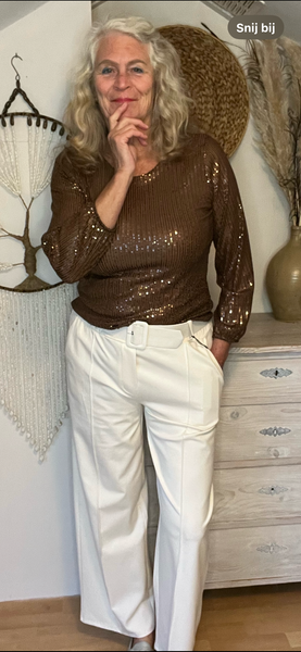 Ambika georgeanne top met strass steentje